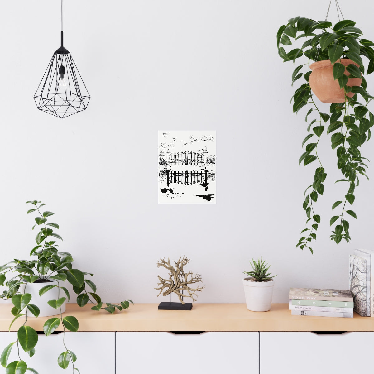 The Gate - Reversible Art Print