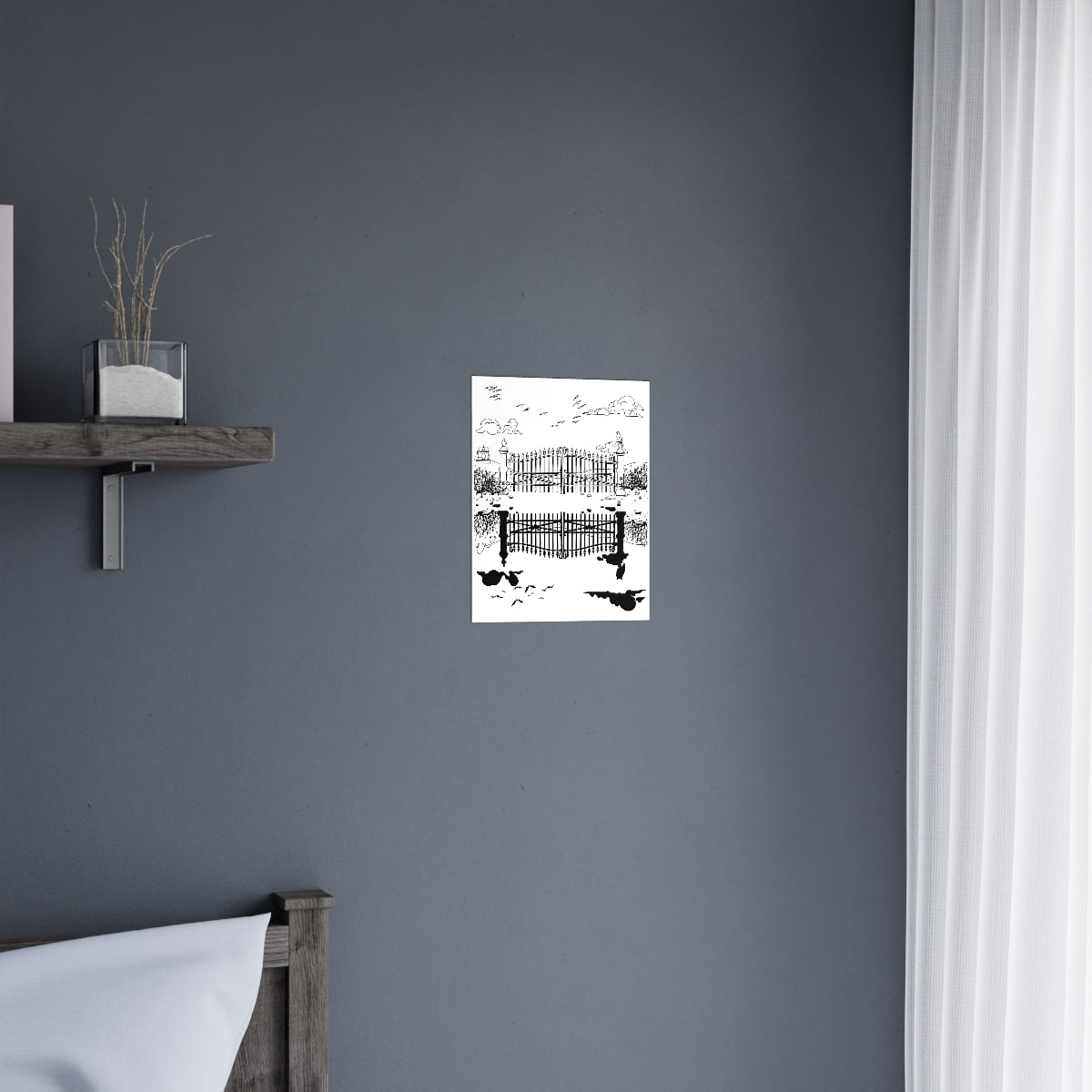 The Gate - Reversible Art Print