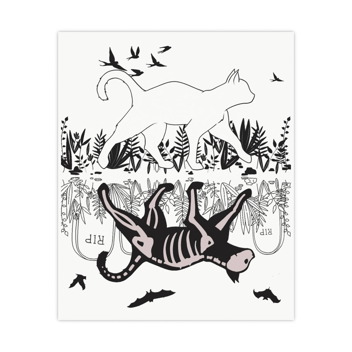 As Above, Is Below - Reversible Art print