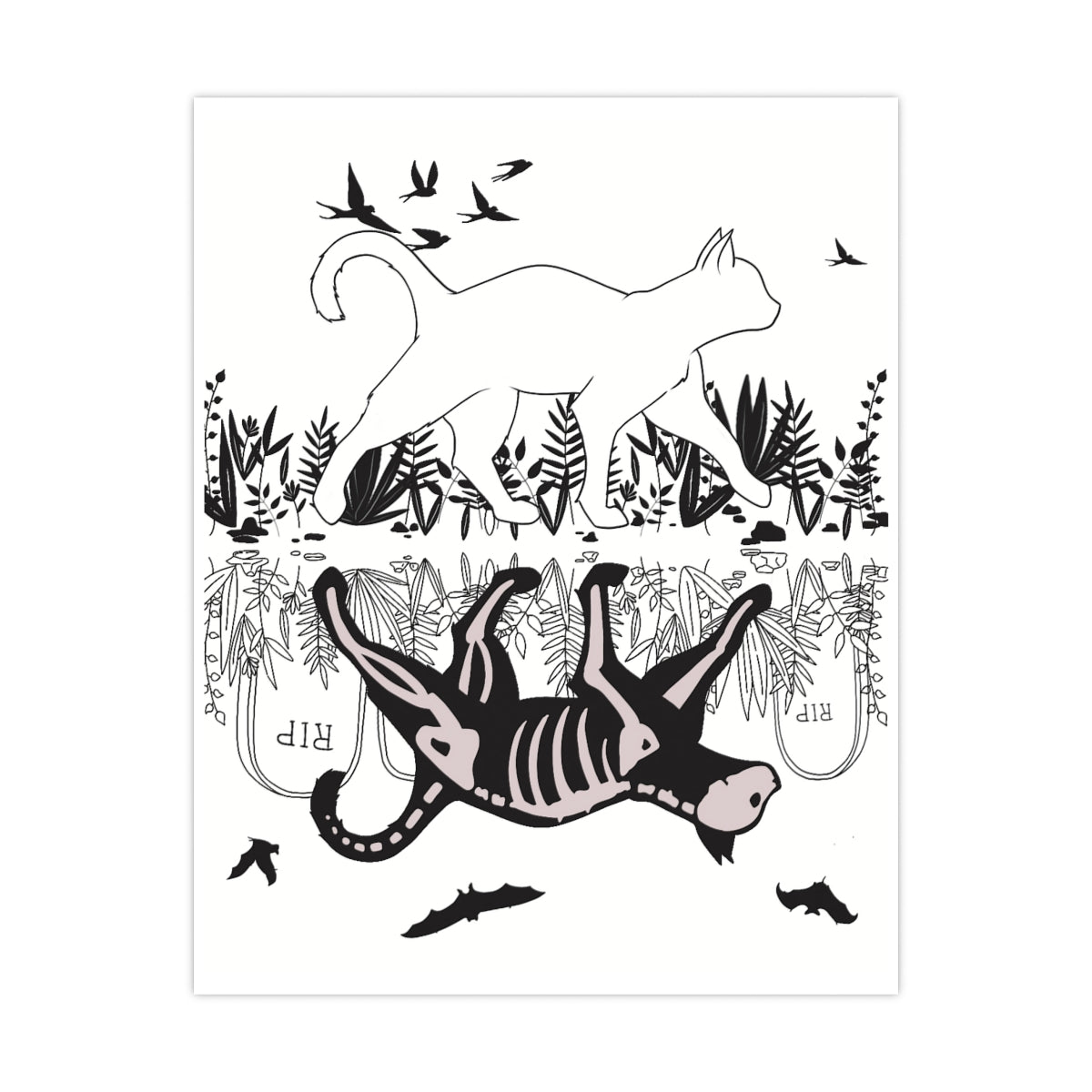 As Above, Is Below - Reversible Art print