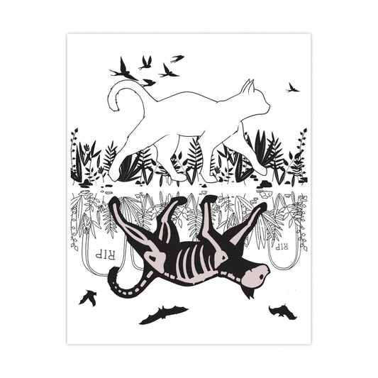 As Above, Is Below - Reversible Art print